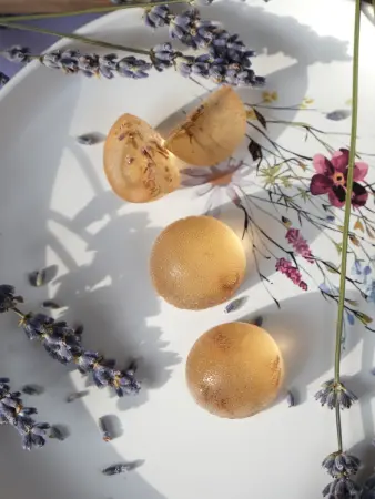 Мармелад цветочный Лаванда в крафтовой упаковке 100 г